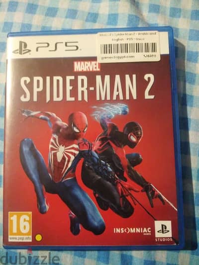 Marvel spider man 2 ps5