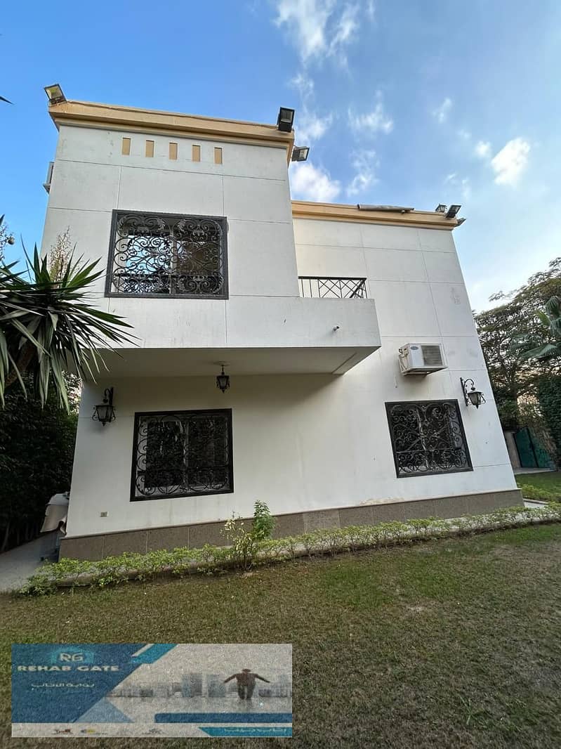 Villa for sale in Al-Rehab, 600 meters, for immediate housing, sale with or without furniture and appliances 0