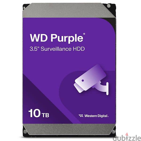 Western Digital purple hard drive 10 TB - هارد 10 تيرا ويسترن ديجيتال 1