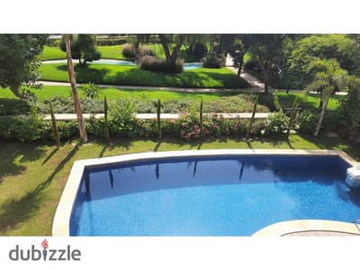 Elite Villa Fully Furnished with Stunning Lake and Garden Views for Sale in Lake View Compound - Prime Location - Premium Finishes