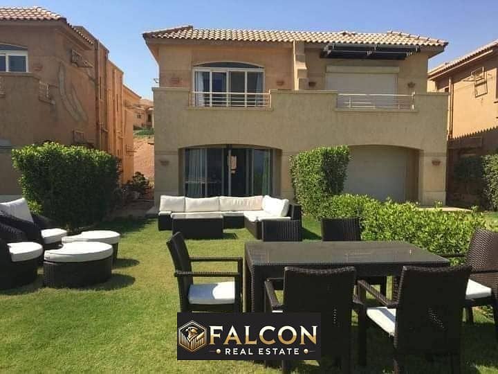 Installment payment is available - Ground floor chalet with a garden, fully finished in La Vista Ray Ain Sokhna Village 0