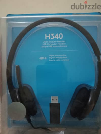 Logitech - H340 USB computer Headset