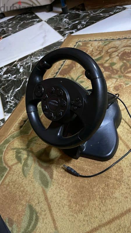 speedlink darkfire racing wheel دركسيون عجلة قيادة 0