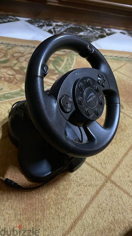 speedlink darkfire racing wheel دركسيون عجلة قيادة 1