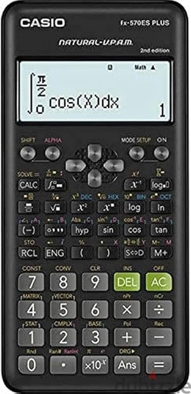 Casio 570 plus calculator without box اله حاسبه علميه§