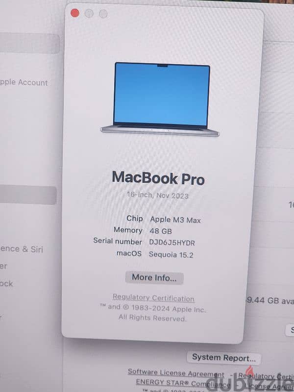 MacBook pro m3 max 1 tb 48 ram 16 inch 3