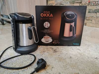 Okka Minio Pro للقهوة الفرنساوي باللبن والقهوة التركي