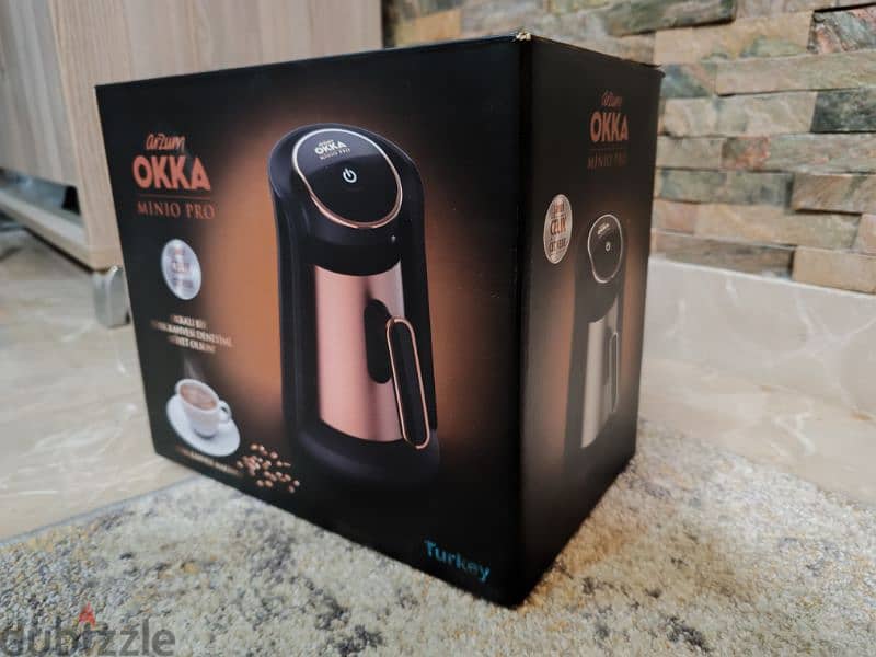 Okka Minio Pro للقهوة الفرنساوي باللبن والقهوة التركي 1