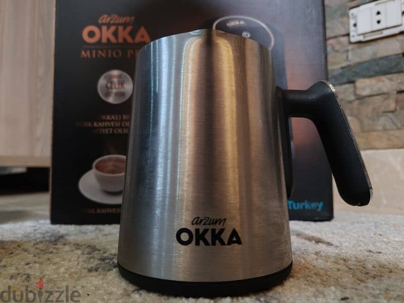 Okka Minio Pro للقهوة الفرنساوي باللبن والقهوة التركي 3