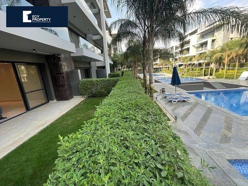 Super Lux finished ground apartment with garden for sale in La Vista El Patio Vida with 10 years installments 0