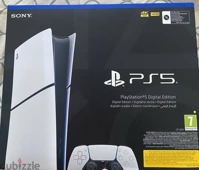 ps5 slim digital زيروو