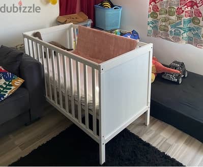 Ikea baby Crib - as New