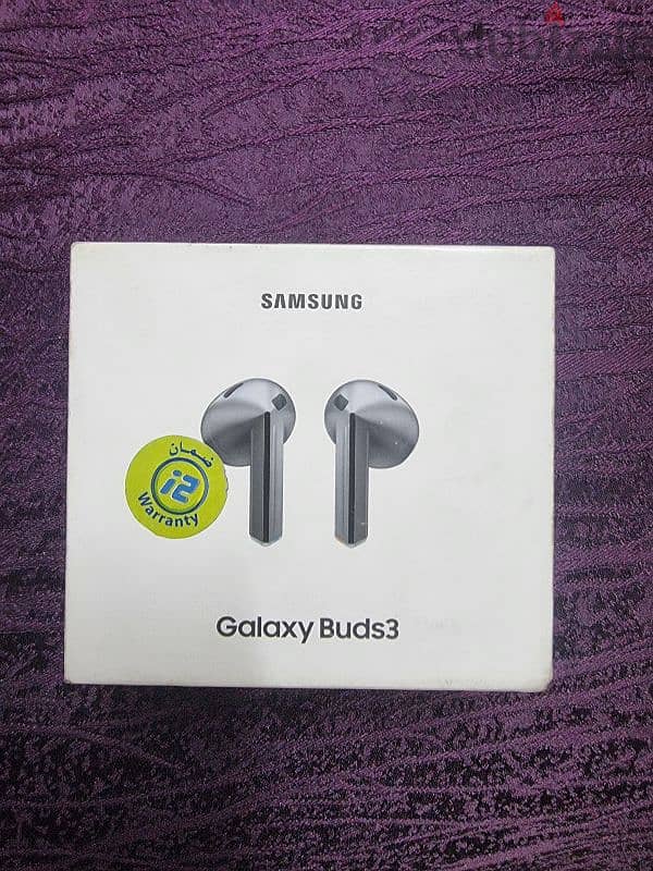 سامسونج جلاكسى بادز ٣ سيلفر / Samsung Galaxy Buds 3 Silver 0