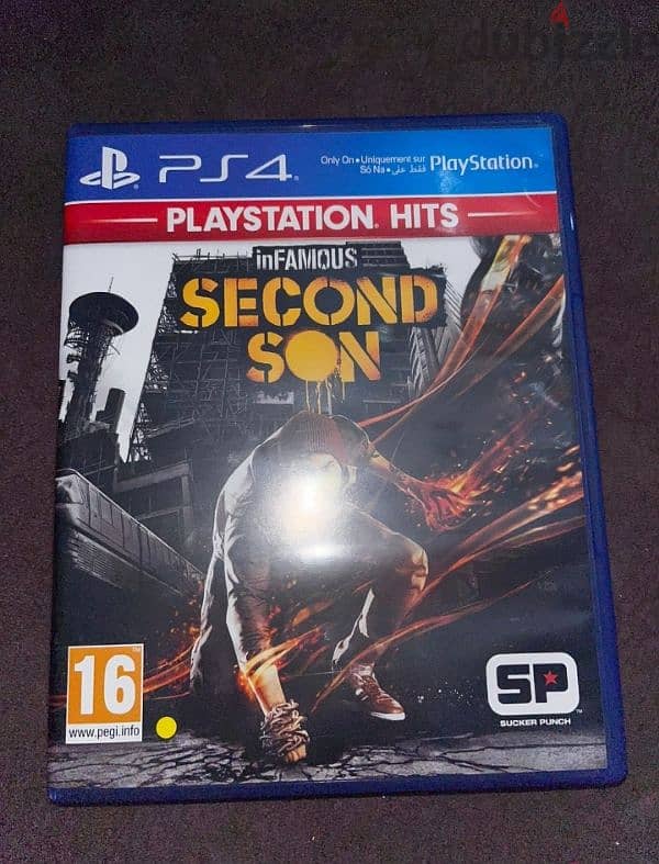 infamous second son ps4 used 0