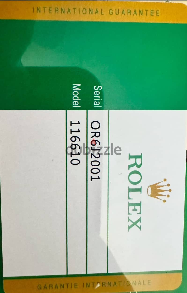 Rolex 116610 4