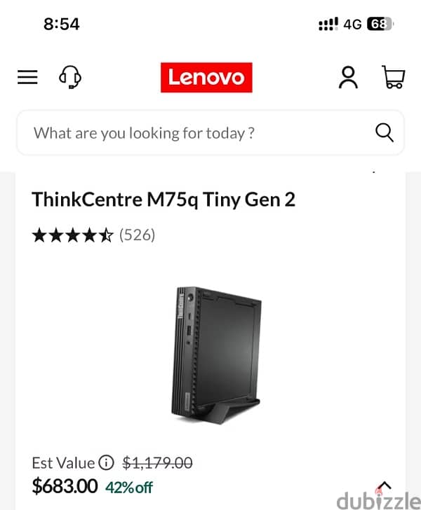 Lenovo ThinkCentre M75q Tiny Gen 2 1