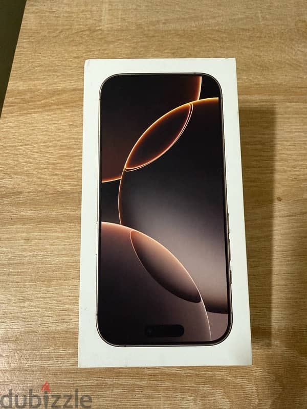 IPhone 16 pro - 256 - Desert titanium 1