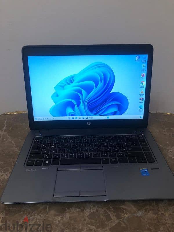 لاب hp elitebook بحالة الزيرو وشنطة الأصلية بتاعته 0