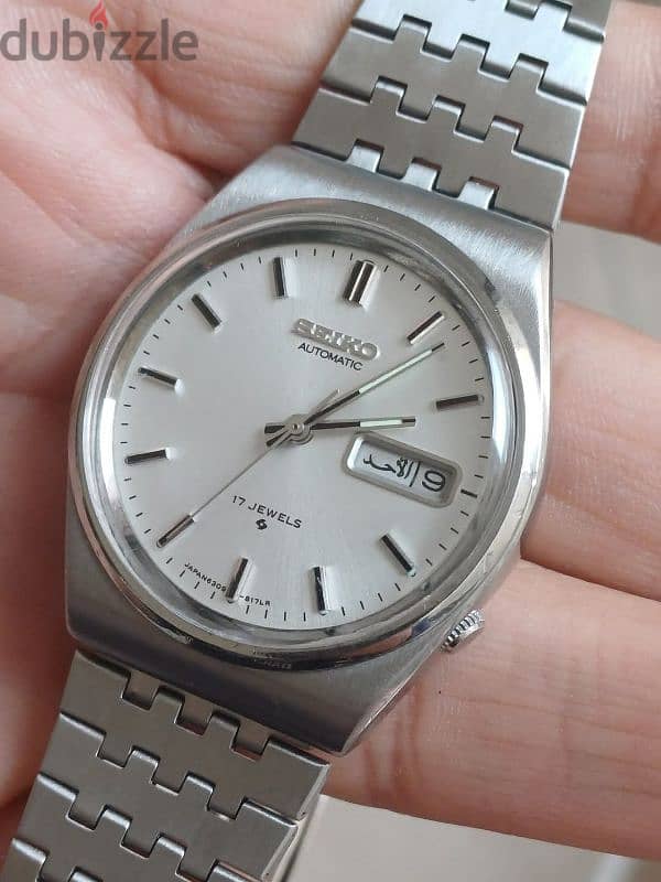 Seiko automatic watch for men سيكو اتوماتيك موديل 1978 4