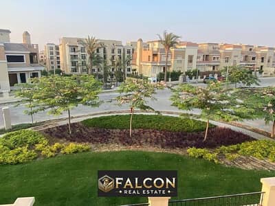 Apartment (155 m) corner with installments over 12 years in Sarai MNHD Compound next to Madinaty and directly on Suez Road in New Cairo