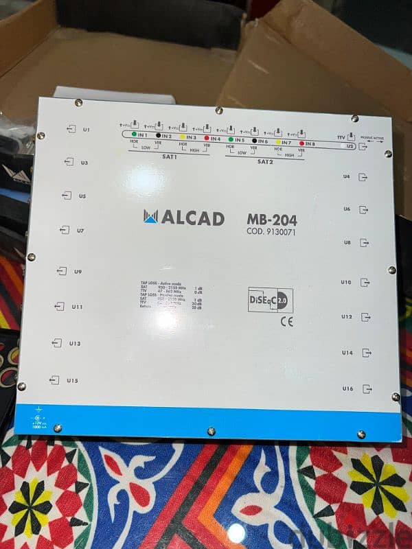 Alcad Mb-204 9X16 FINAL MULTISWITCH, EU PSU 4