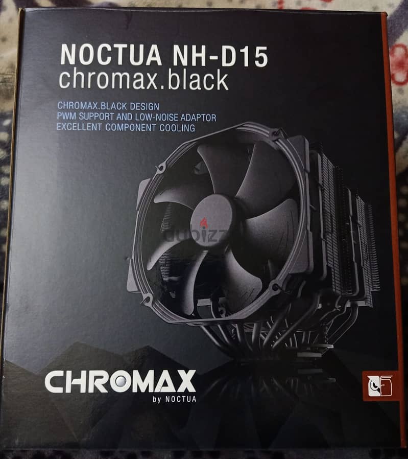 PC COOLER  NH-D15 chromax black مبرد هوائى عملاق كسر السرعة 0