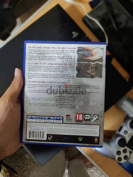 CD god of war 3 remastered زيرو 1