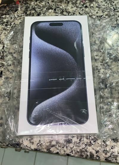 iphone 15 promax titanium blue 256gb battery100%