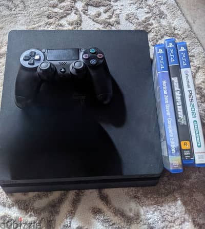 Ps4 Slim 500Gb زيرو