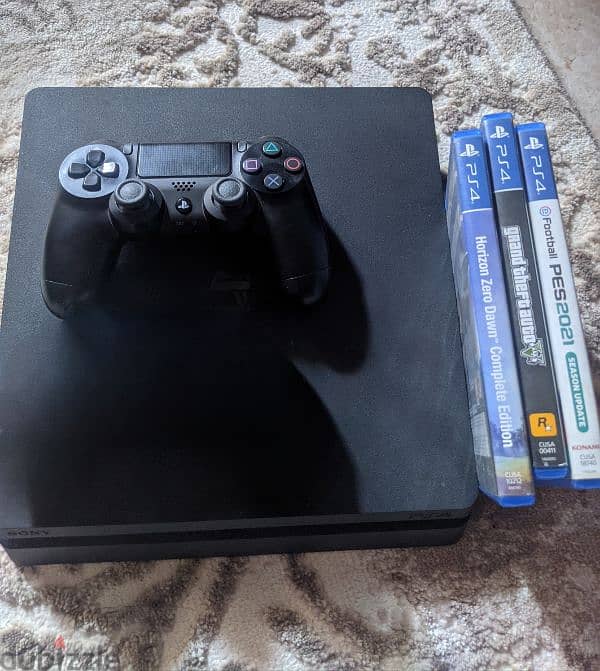 Ps4 Slim 500Gb زيرو 0