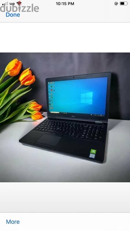 Dell Precision 3520  بروسيسور:  Core i7 -7th HQ  جيل سابع 1