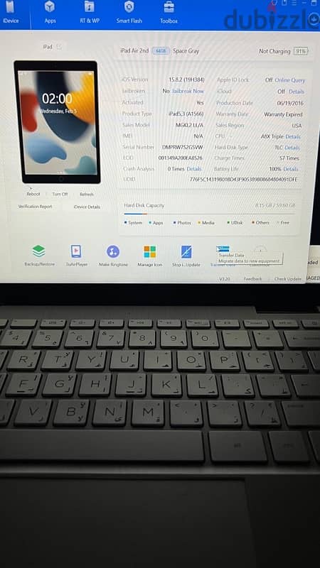 ipad air 2 great condition 6