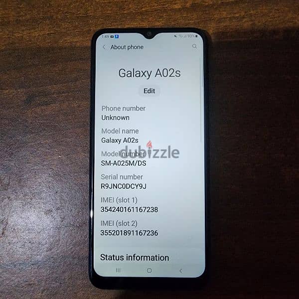 Samsung A02s 64Gbs for immediate sale 4