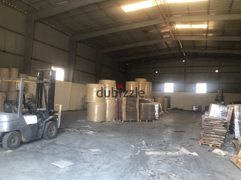 For rent, a licensed food factory, area 5000 square meters, Badr City 0