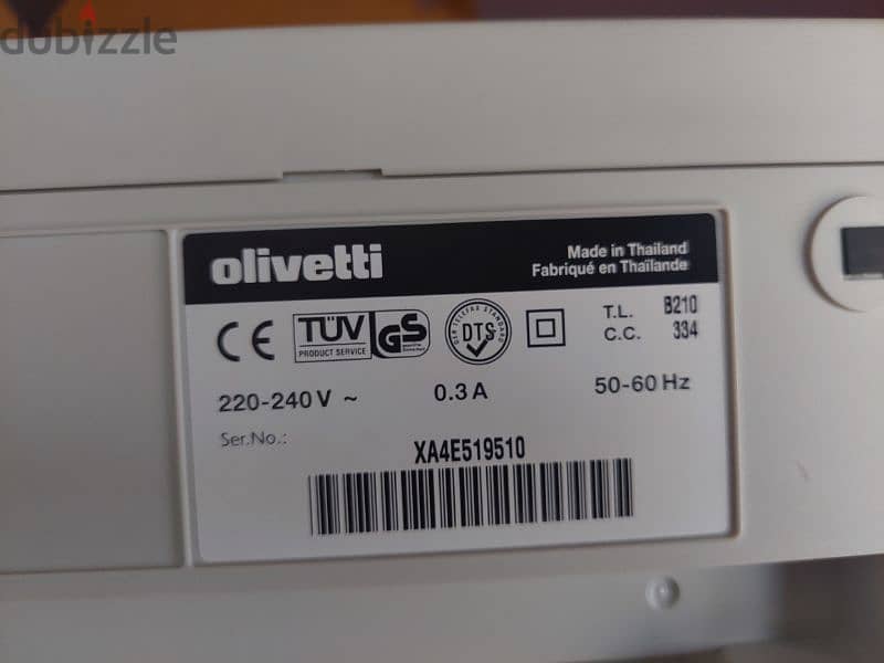 فاكس وتليفون وطابعه ماركه Olivetti صناعه تايلند 10