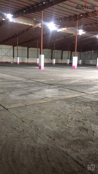 Hangar for rent, area 1200 square meters, industrial license, Anshas area