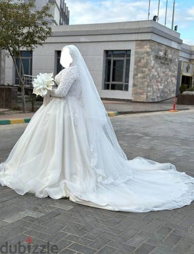 Wedding dress for Hijabis and non-Hijabis