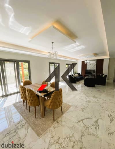 Luxury Furnished Ground Duplex For Sale in Eastown - New Cairo