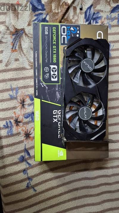 gtx 1660  oc version الكارت الخارق للجيمز التقيله