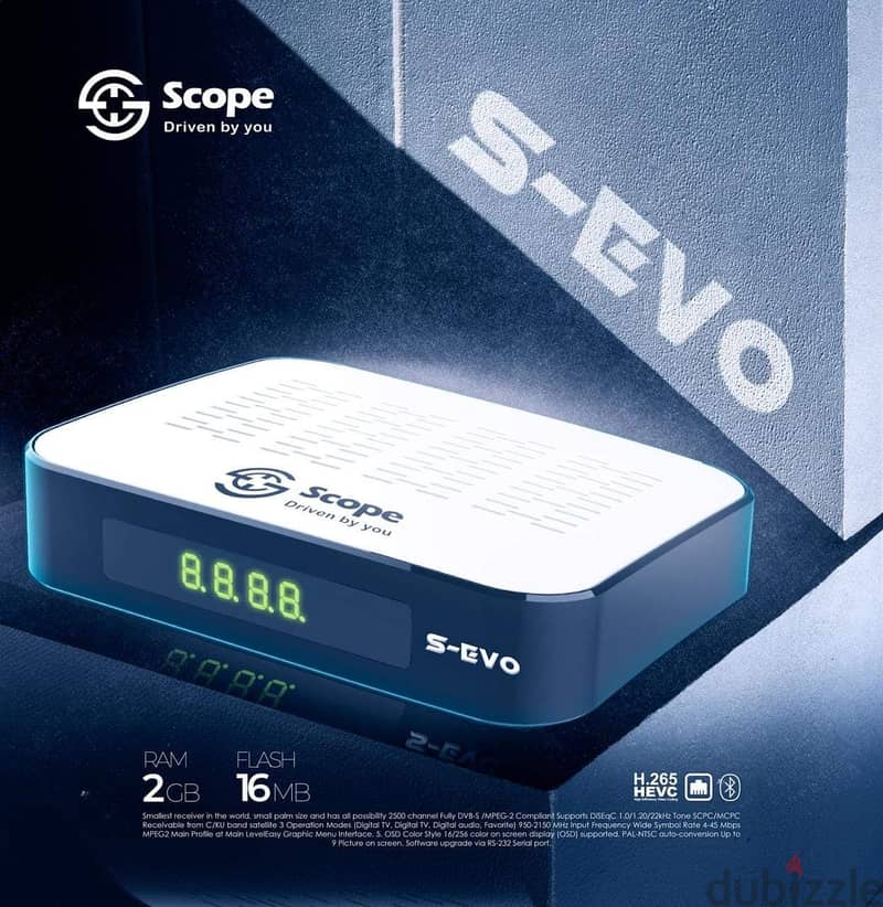 للبيع العملاق رسيفر اسكوب اس ايفو Scope S-EVO 0