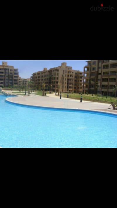 With kitchen, lake view, 200m apartment, Garden Hills Compound, 6th of October