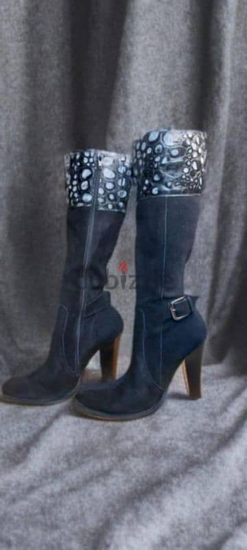 بوت حريمى ايطالي boots مقاس 39 4