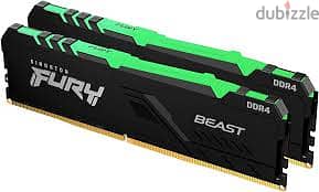 Kingston FURY Beast RGB 2x8GB DDR4