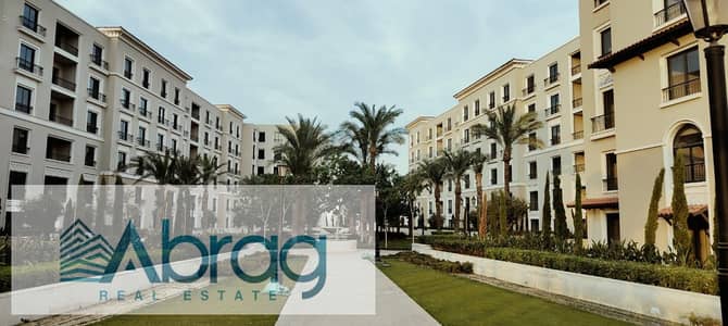 For sale apartment installments, finishing and air conditioning, in Village West Compound, Sheikh Zayed