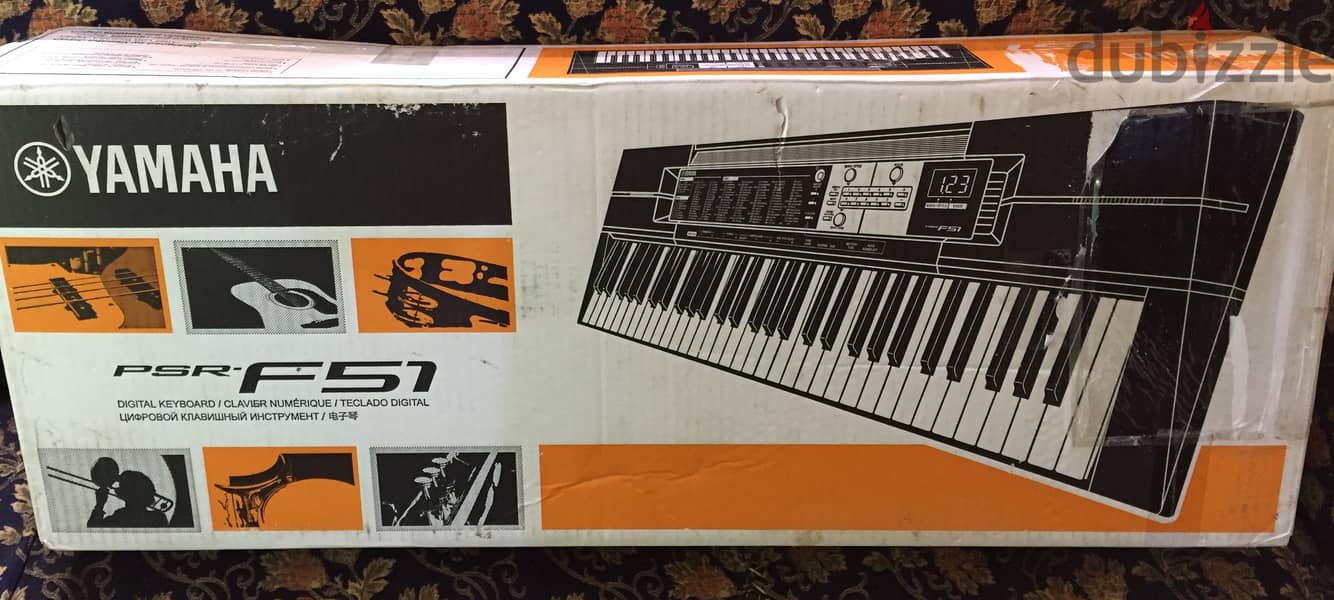 اورج بيانو YAMAHA PSR-F51 3