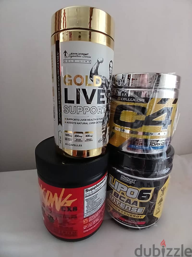 مكمل غذائي C4 - LIPO 6 -  كرياتين Creatine  و  Liver Gold 1