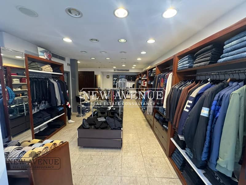 Retail show room for sale 100 SQM in masr elgdeda 0