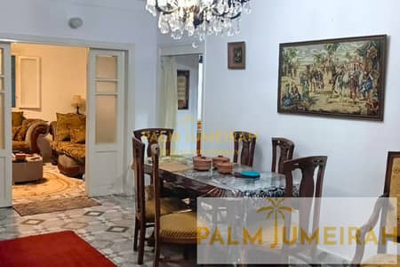 Apartment for rent furnished 220m Raml Station steps from the Faculty of Pharmacy