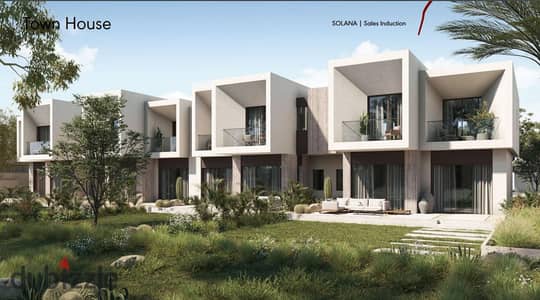 Townhouse villa in Solana West, finished with air conditioners from ORA, complete with installments