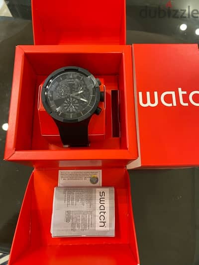 Swatch - Checkpoint Black  SB02B400